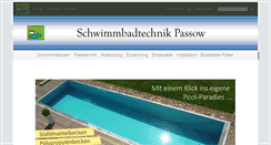 Desktop Screenshot of pool-treff.de
