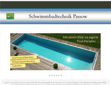 Tablet Screenshot of pool-treff.de